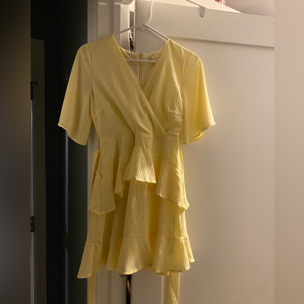 Yellow Altar'd State Dress